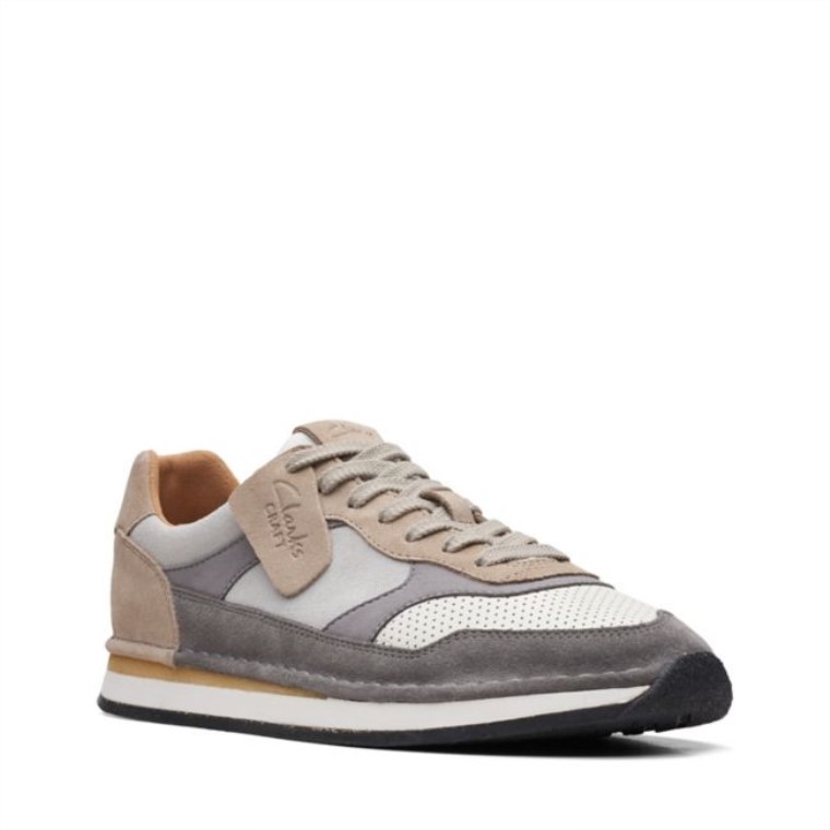 Combinación Gris Clarks Craft Run To Gris Combinación
