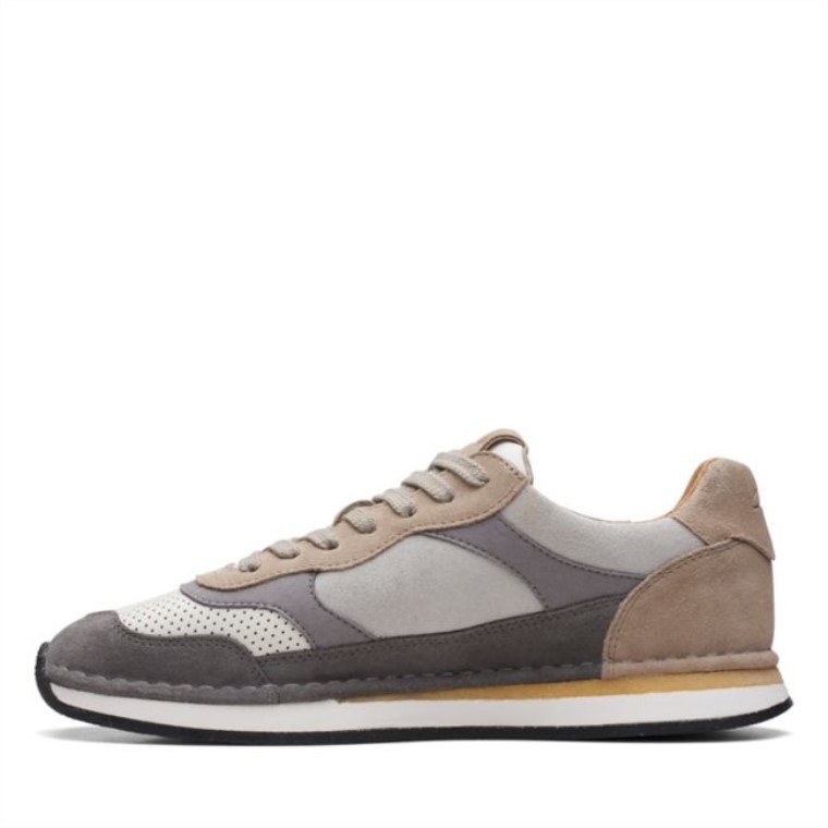 Combinación Gris Clarks Craft Run To Gris Combinación
