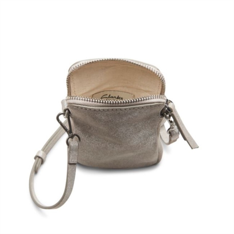 Gris Metalizado Clarks Roslyn Telefono Gris Metalizado