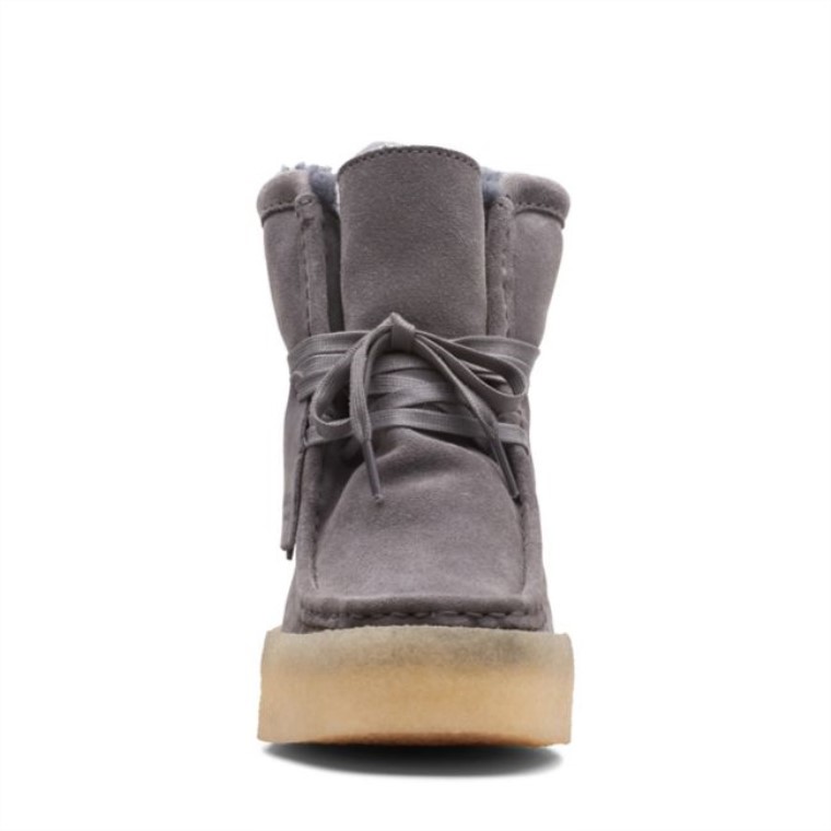 Antes De Gris Con Forro Cálido Taza Clarks Wallabee Hola Antes De Gris Con Forro Cálido