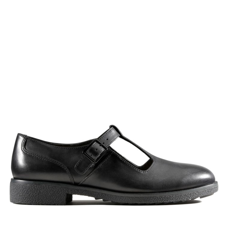 Griff Town Cuero Negro Clarks Cuero Negro