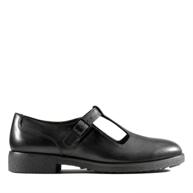Griff Town Cuero Negro Clarks Cuero Negro