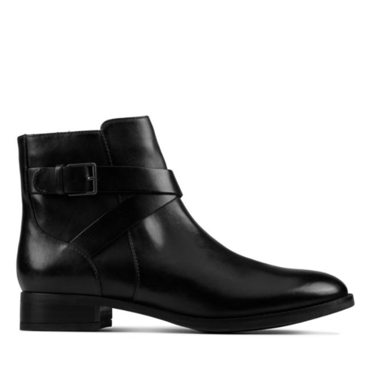 Hebilla Hamble Cuero Negro Clarks Cuero Negro