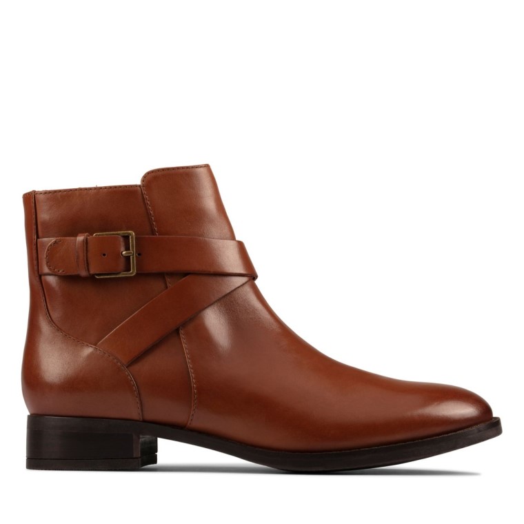 Hebilla Hamble Cuero Marrón Oscuro Cuero Marrón Oscuro Clarks