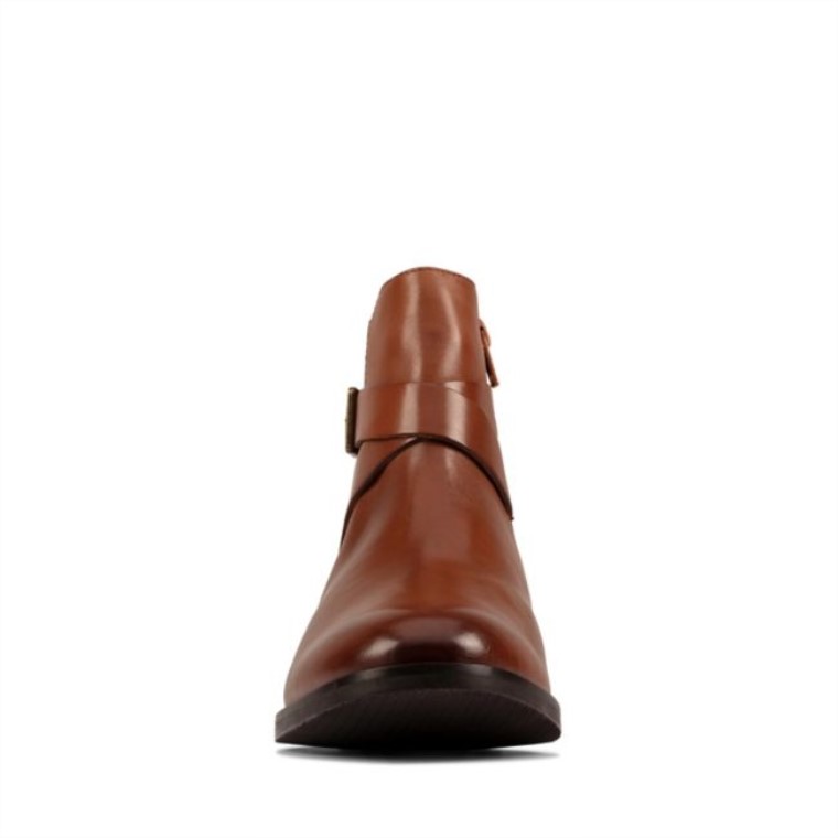 Hebilla Hamble Cuero Marrón Oscuro Cuero Marrón Oscuro Clarks