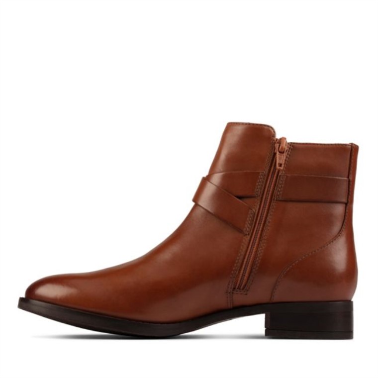 Hebilla Hamble Cuero Marrón Oscuro Cuero Marrón Oscuro Clarks