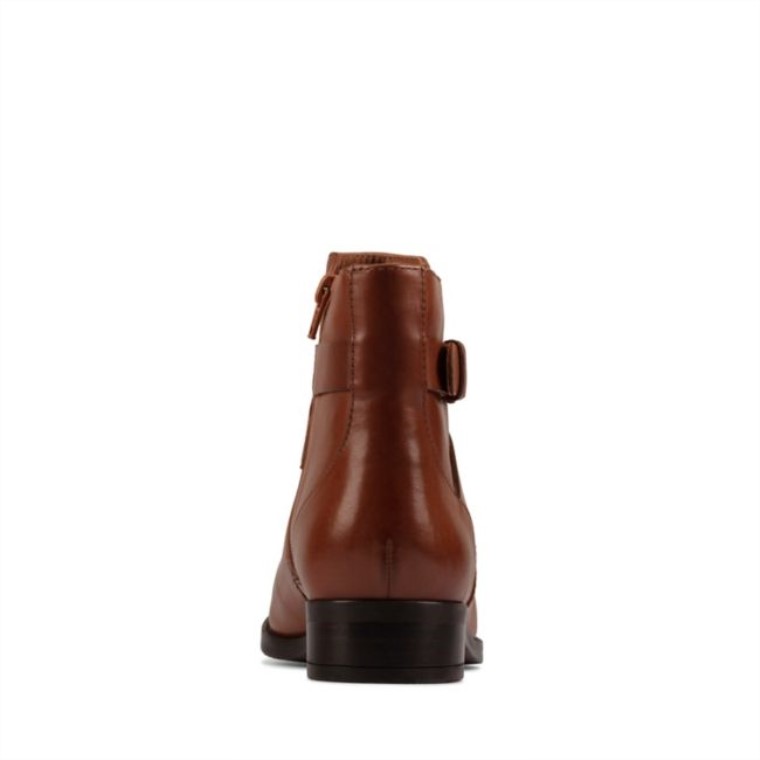 Hebilla Hamble Cuero Marrón Oscuro Cuero Marrón Oscuro Clarks