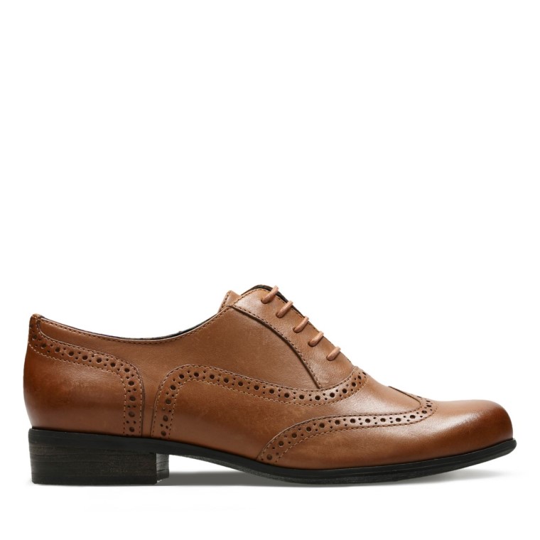 Hamble Roble Cuero Marrón Oscuro Clarks Cuero Marrón Oscuro