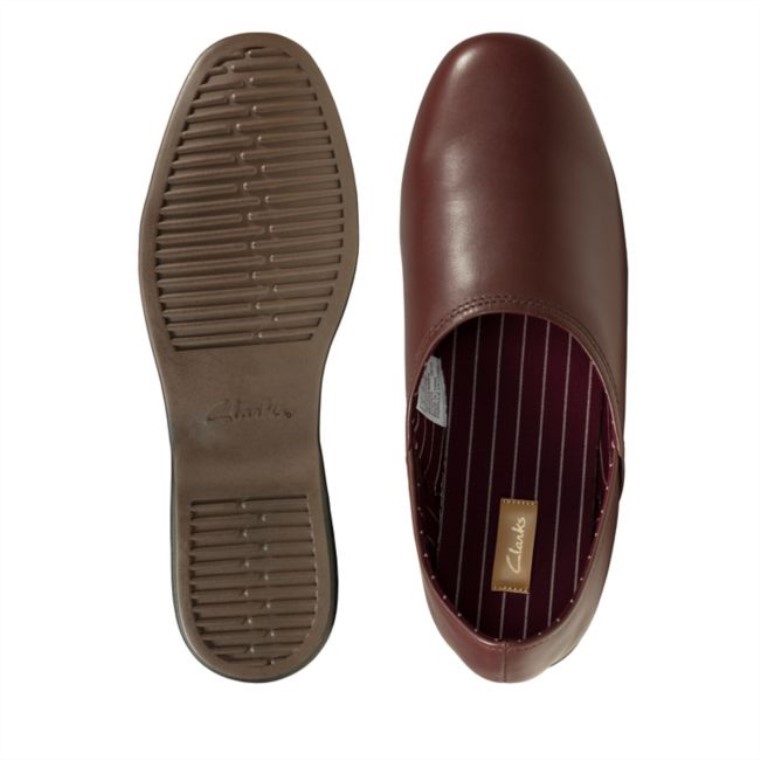 Harston E Lite Cuero Burdeos Cuero Burdeos Clarks