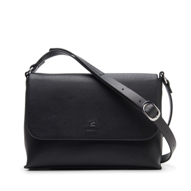Correa De Cosecha Negro Negro Clarks