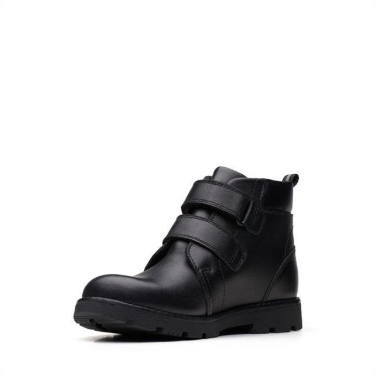 Heath High Kid Cuero Negro Cuero Negro Clarks
