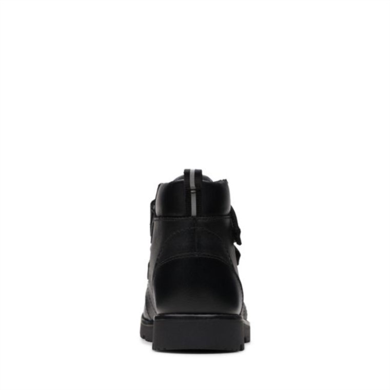 Heath High Kid Cuero Negro Cuero Negro Clarks