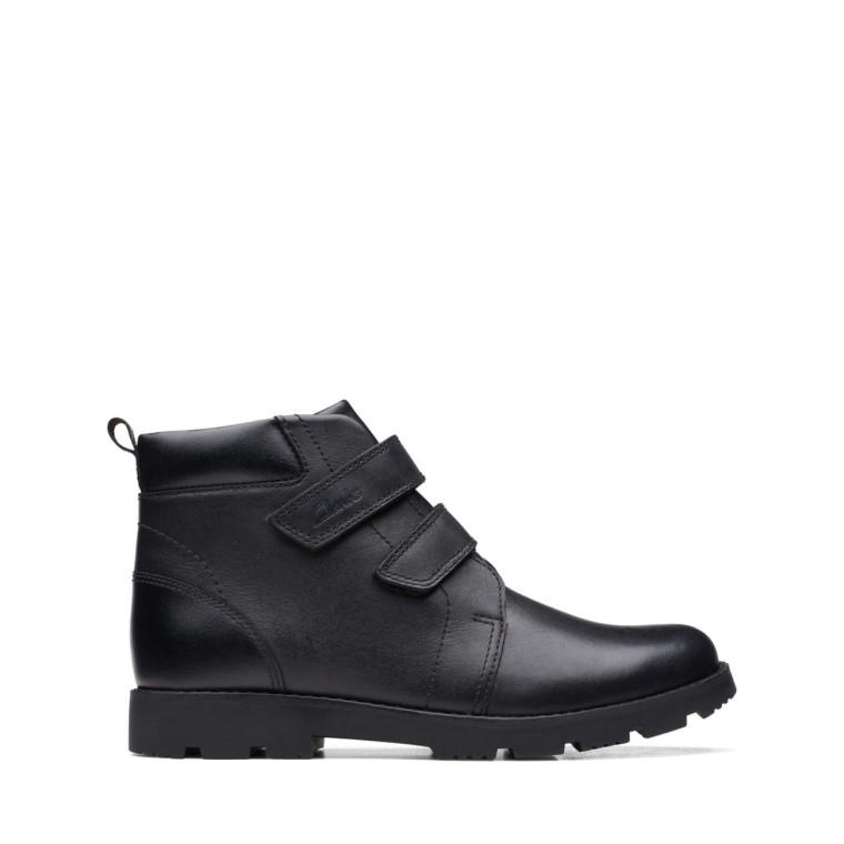 Heath High Old Cuero Negro Clarks Cuero Negro