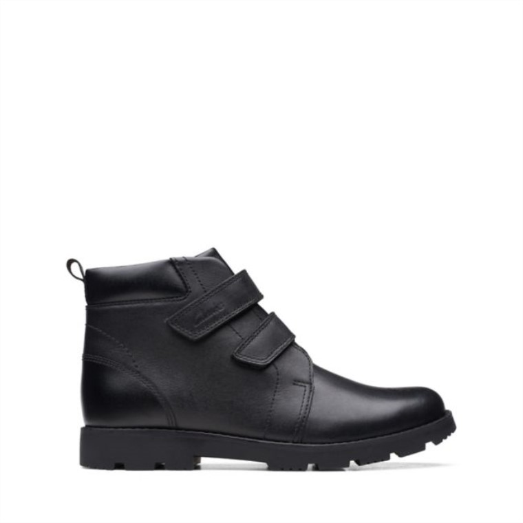 Heath High Old Cuero Negro Clarks Cuero Negro