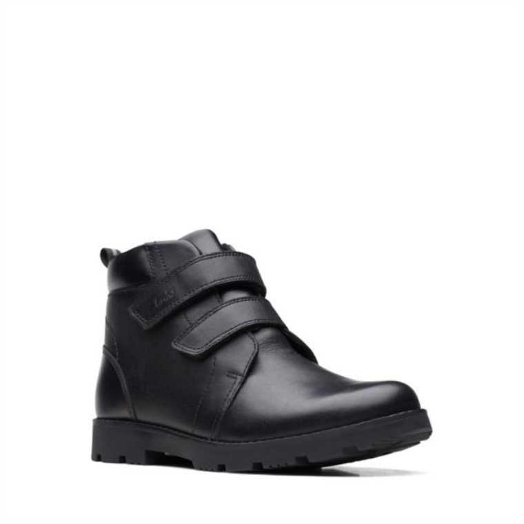 Heath High Old Cuero Negro Clarks Cuero Negro