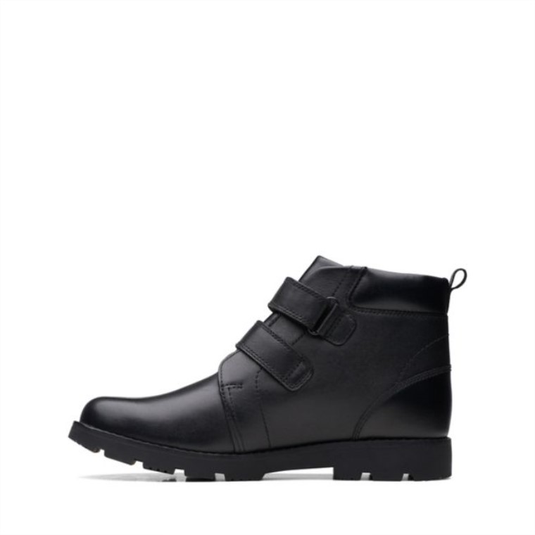 Heath High Old Cuero Negro Clarks Cuero Negro