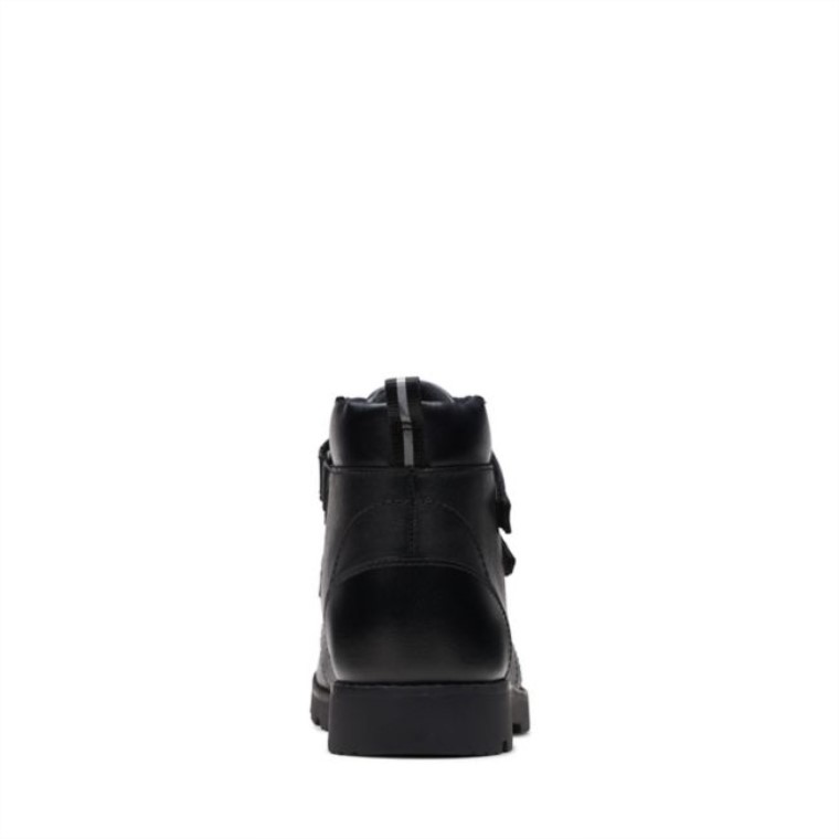 Heath High Old Cuero Negro Clarks Cuero Negro