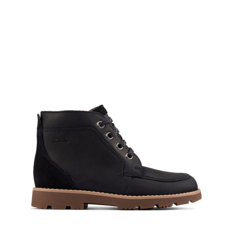 Encaje Heath Niño Azul Marino Clarks Azul Marino