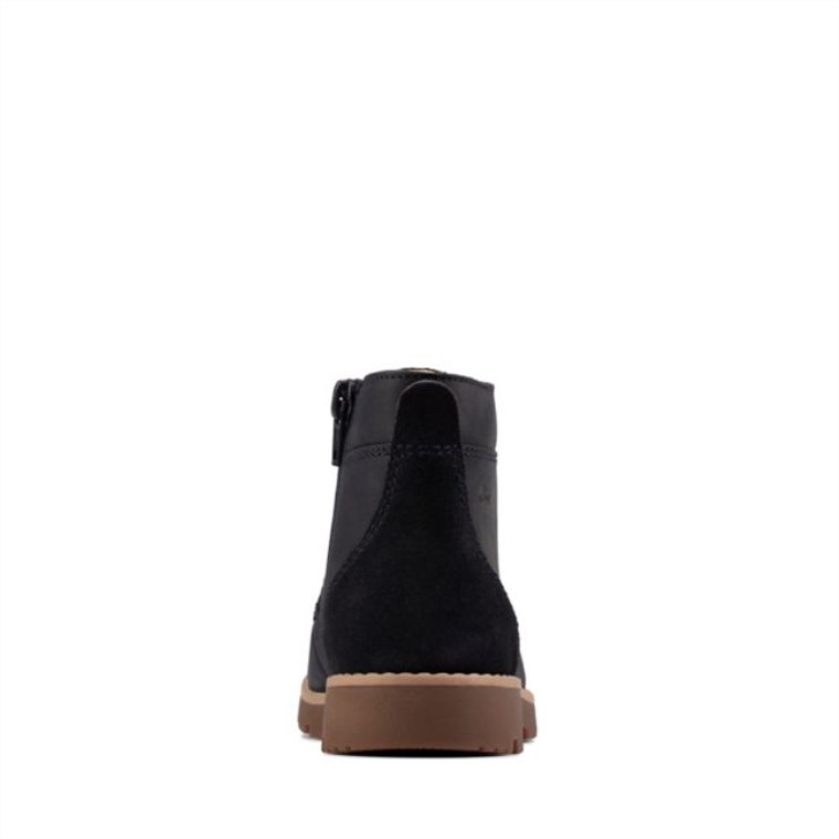 Encaje Heath Niño Azul Marino Clarks Azul Marino