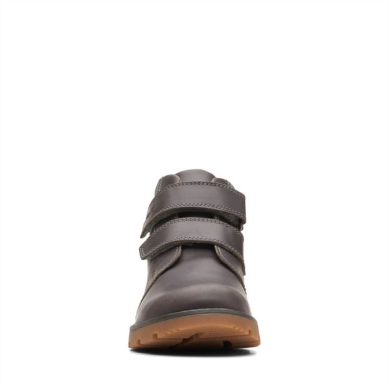 Correa Heath Niño Gris Gris Clarks