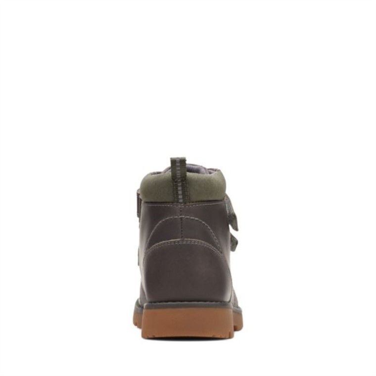 Correa Heath Niño Gris Gris Clarks