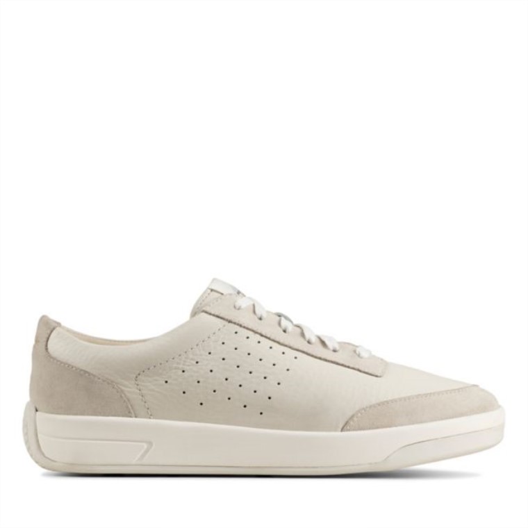 Hero Air Lace Cuero Blanco Clarks Cuero Blanco