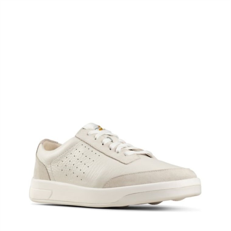 Hero Air Lace Cuero Blanco Clarks Cuero Blanco