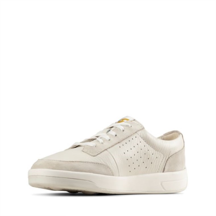 Hero Air Lace Cuero Blanco Clarks Cuero Blanco