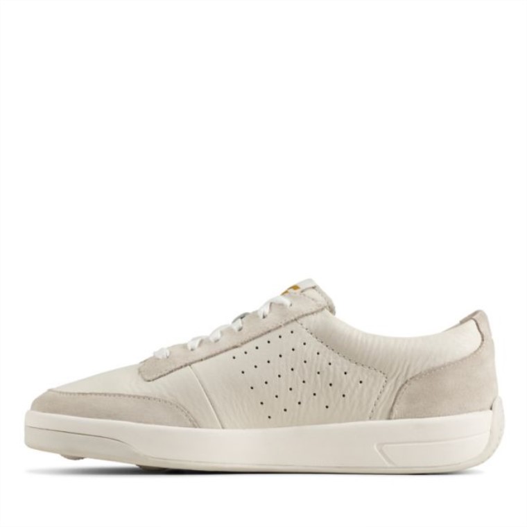 Hero Air Lace Cuero Blanco Clarks Cuero Blanco