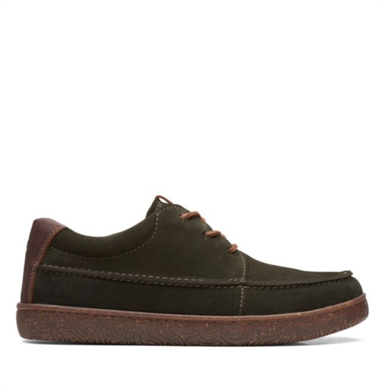 Hodson Moc Gamuza Verde Oliva Clarks Gamuza Verde Oliva