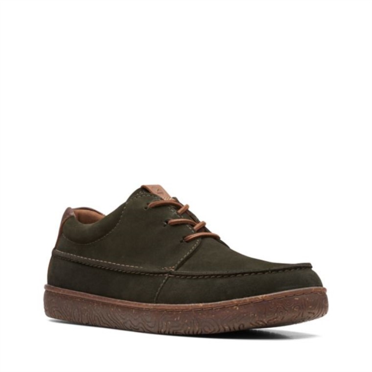 Hodson Moc Gamuza Verde Oliva Clarks Gamuza Verde Oliva