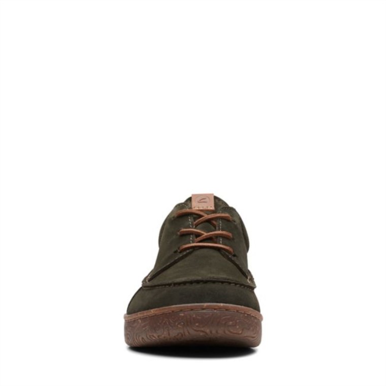 Hodson Moc Gamuza Verde Oliva Clarks Gamuza Verde Oliva