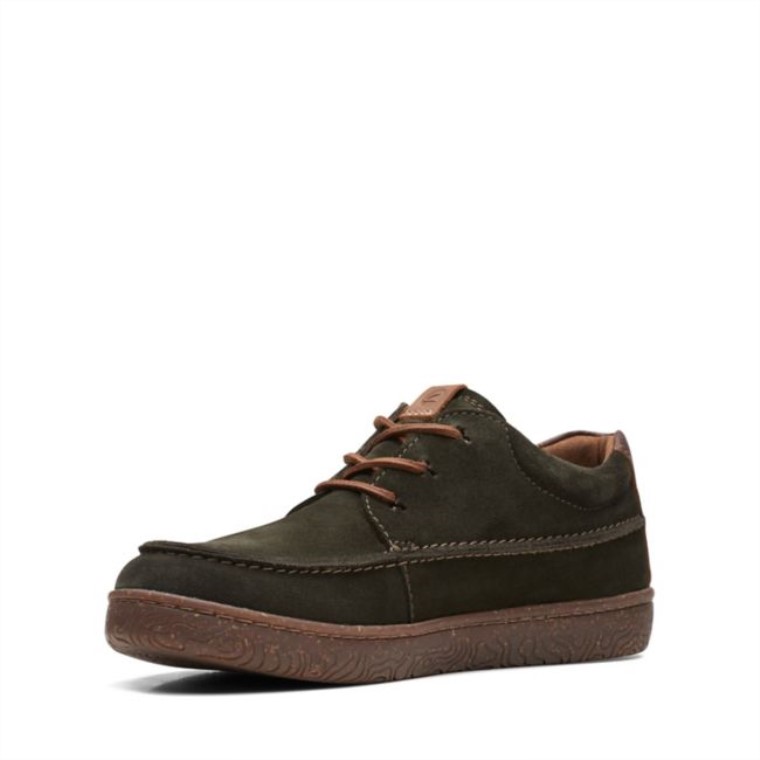 Hodson Moc Gamuza Verde Oliva Clarks Gamuza Verde Oliva