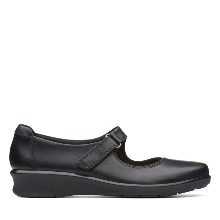 Henley Esperanza Cuero Negro Clarks Cuero Negro