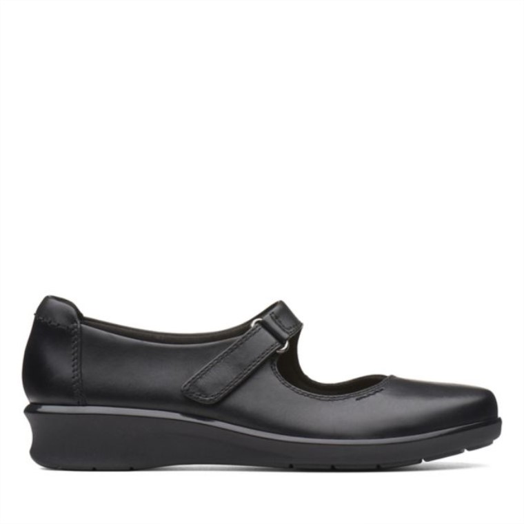 Henley Esperanza Cuero Negro Clarks Cuero Negro