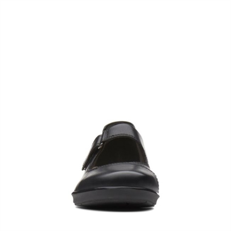 Henley Esperanza Cuero Negro Clarks Cuero Negro