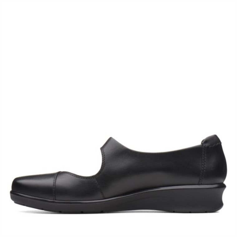 Henley Esperanza Cuero Negro Clarks Cuero Negro