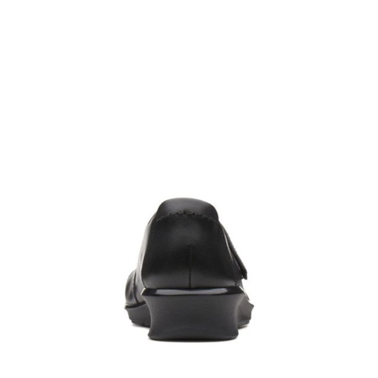 Henley Esperanza Cuero Negro Clarks Cuero Negro
