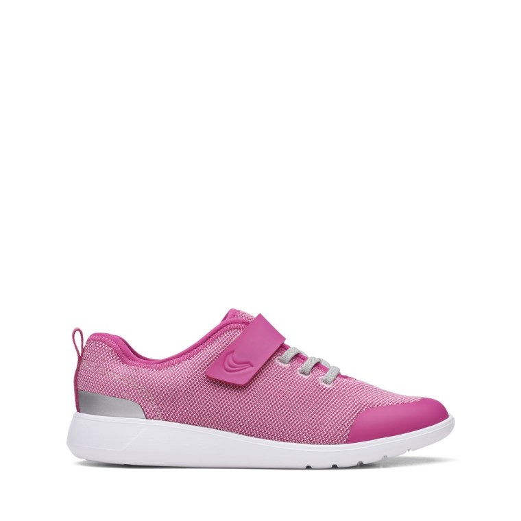 Rastro De Escape Sintético Rosa Fuerte Clarks Sintético Rosa Fuerte Más Antiguo