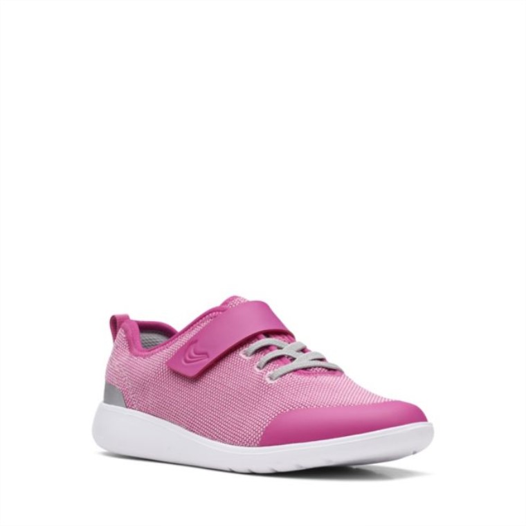 Rastro De Escape Sintético Rosa Fuerte Clarks Sintético Rosa Fuerte Más Antiguo