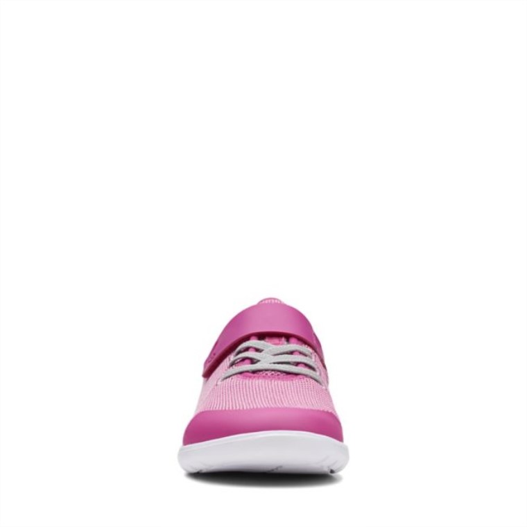 Rastro De Escape Sintético Rosa Fuerte Clarks Sintético Rosa Fuerte Más Antiguo