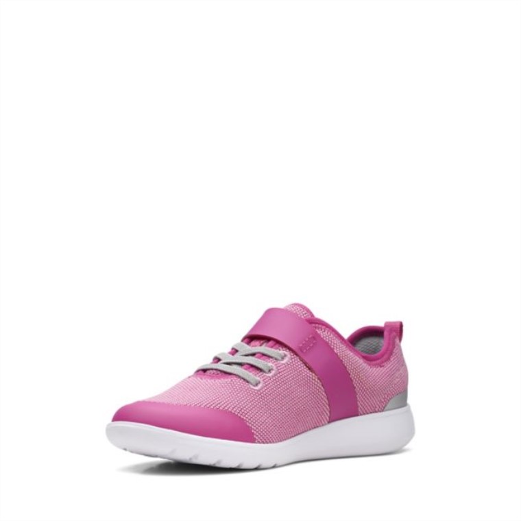 Rastro De Escape Sintético Rosa Fuerte Clarks Sintético Rosa Fuerte Más Antiguo