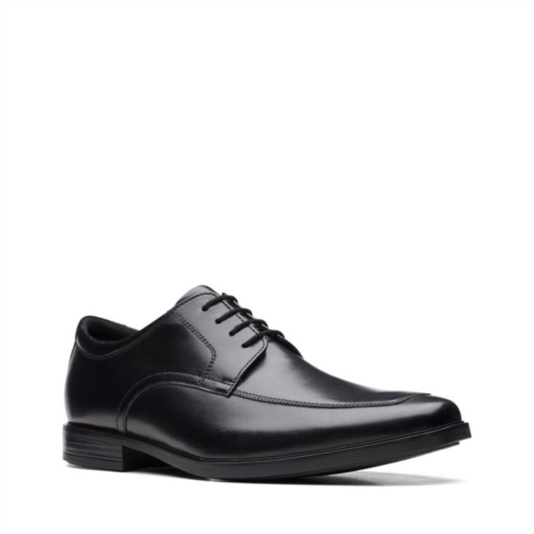 Delantal Howard Cuero Negro Clarks Cuero Negro