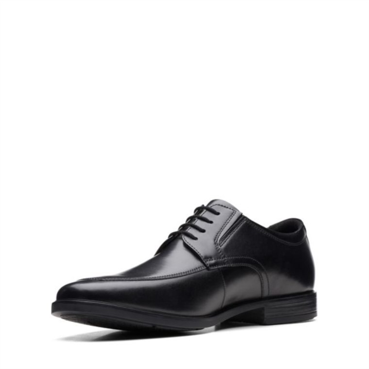 Delantal Howard Cuero Negro Clarks Cuero Negro