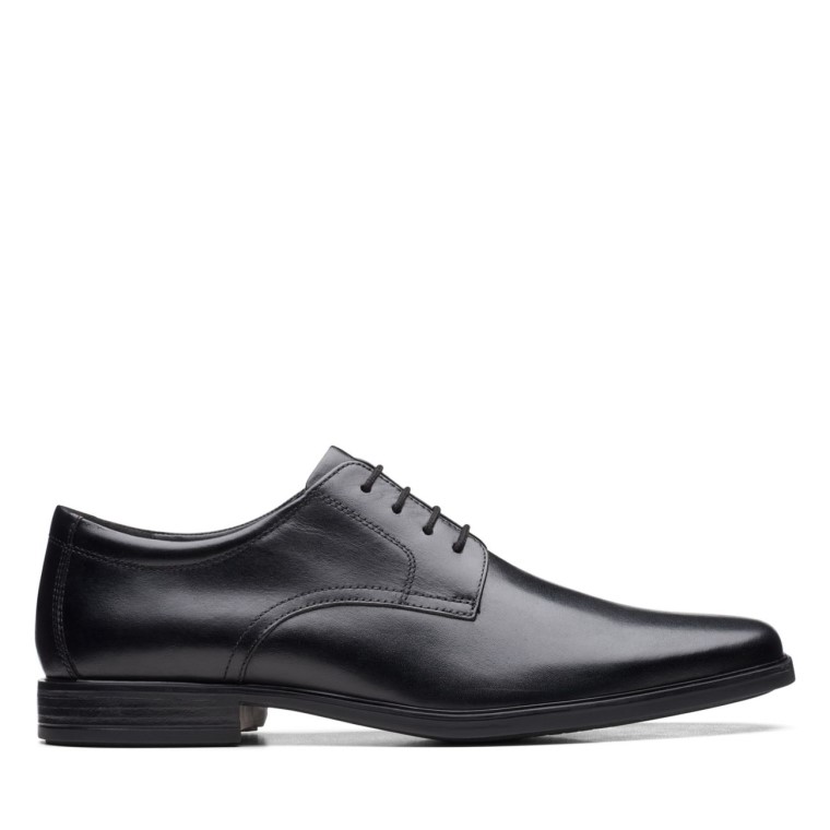 Howard Walk Cuero Negro Clarks Cuero Negro