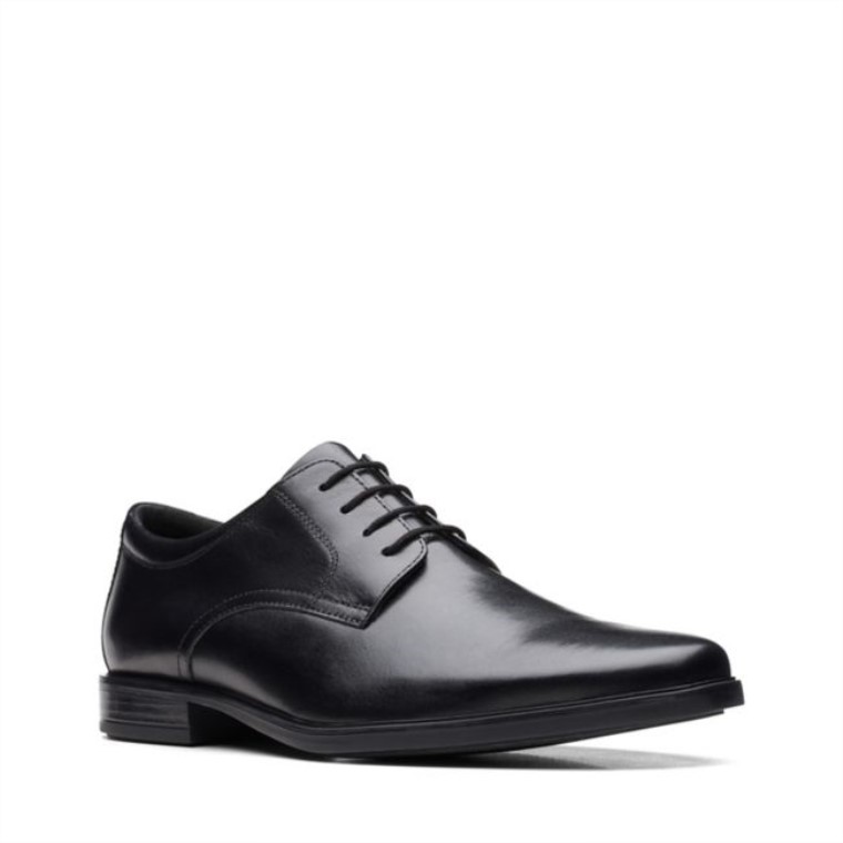 Howard Walk Cuero Negro Clarks Cuero Negro