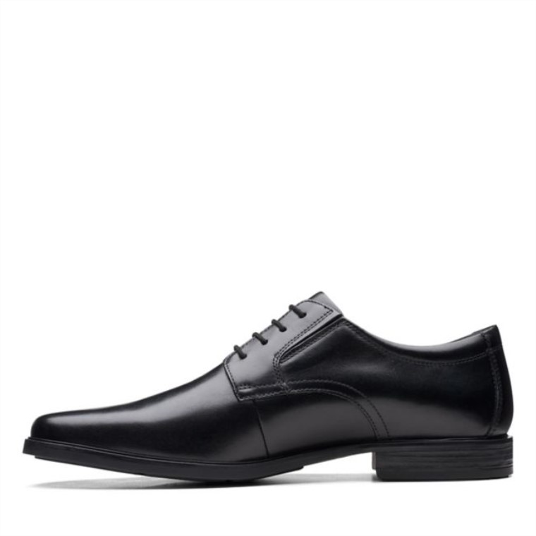 Howard Walk Cuero Negro Clarks Cuero Negro