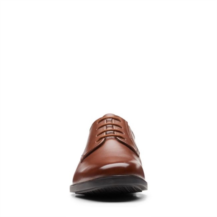 Howard Walk Cuero Marrón Oscuro Clarks Cuero Marrón Oscuro