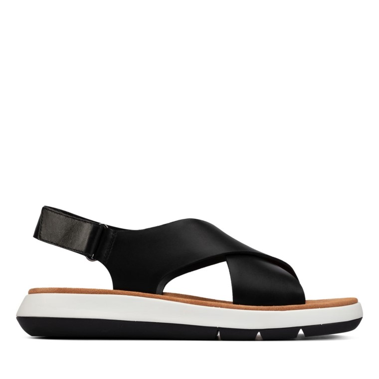 Jemsa Cross Cuero Negro Clarks Cuero Negro