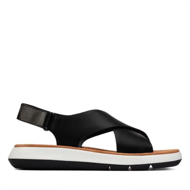 Jemsa Cross Cuero Negro Clarks Cuero Negro